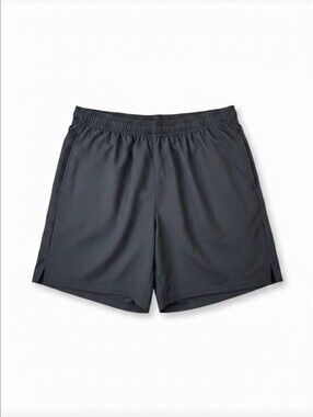 Decathlon Domyos Black Athletic Training Shorts Men's XL Elastic Waist